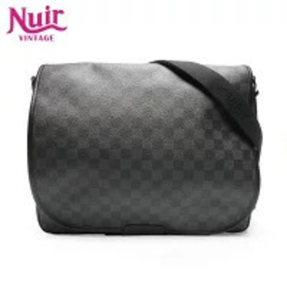 Louis Vuitton Daniel Black Bag Shoulder Black Damier Graphite - Picture 2 of 11